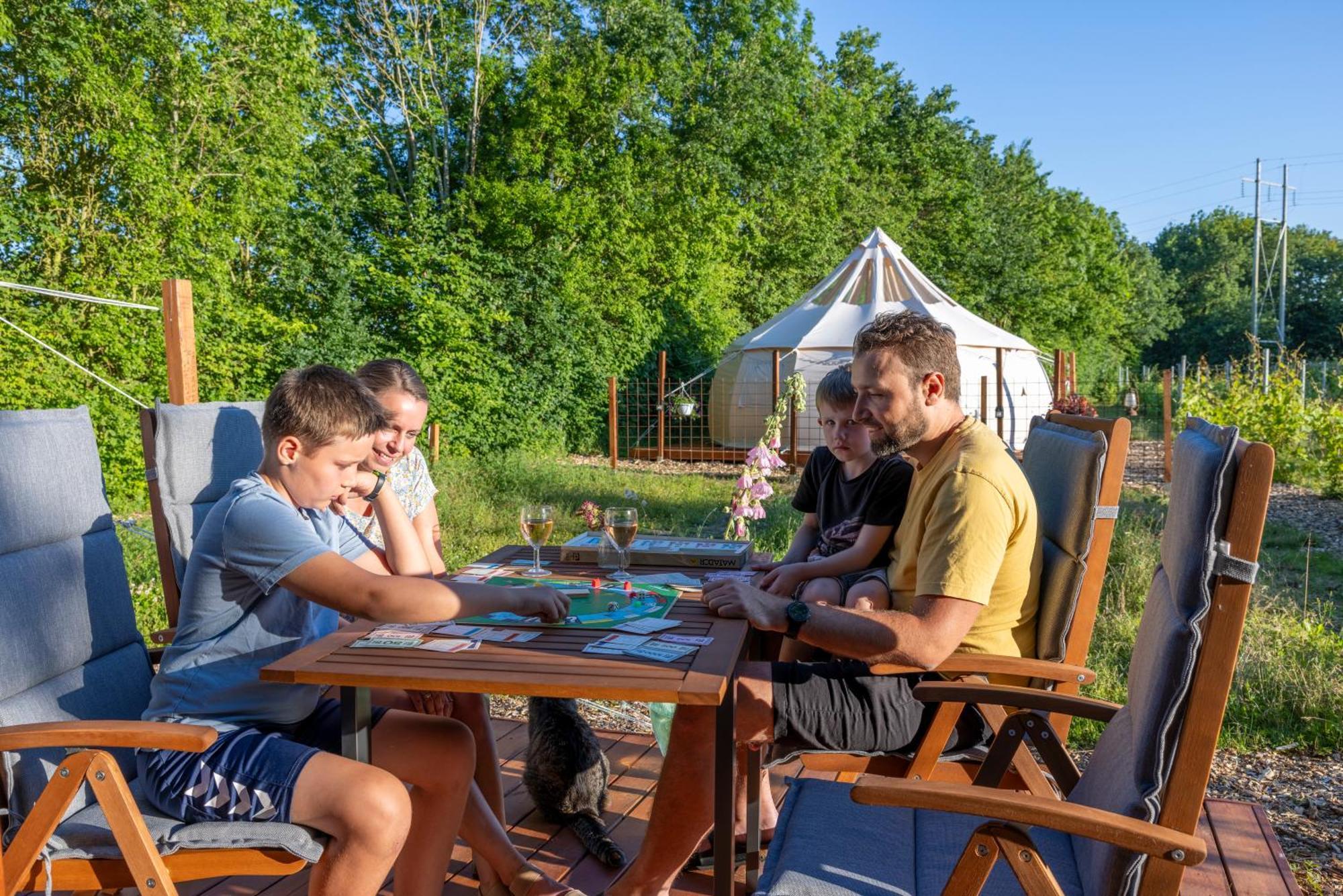 ホテル Holmegaard Vin Og Glamping Dannemare エクステリア 写真