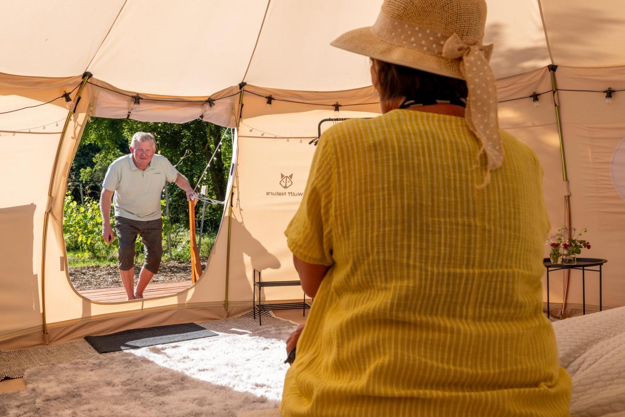ホテル Holmegaard Vin Og Glamping Dannemare エクステリア 写真